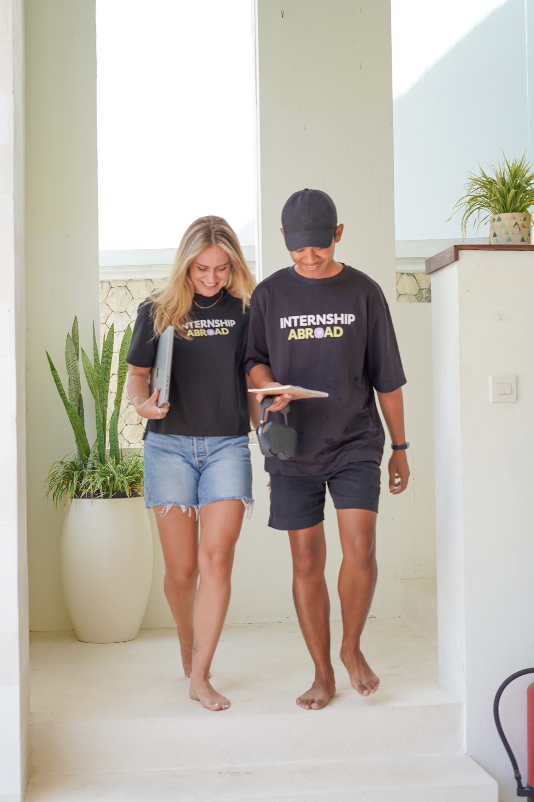 Internship Abroad team members in Bali